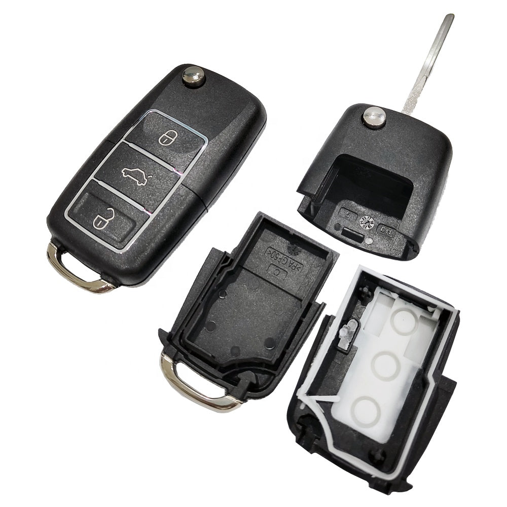 Fake Car Key Diversion Safe (2 Pack)  - Hidden Secret compartment in realistic Car key for Discreet and Reliable Security